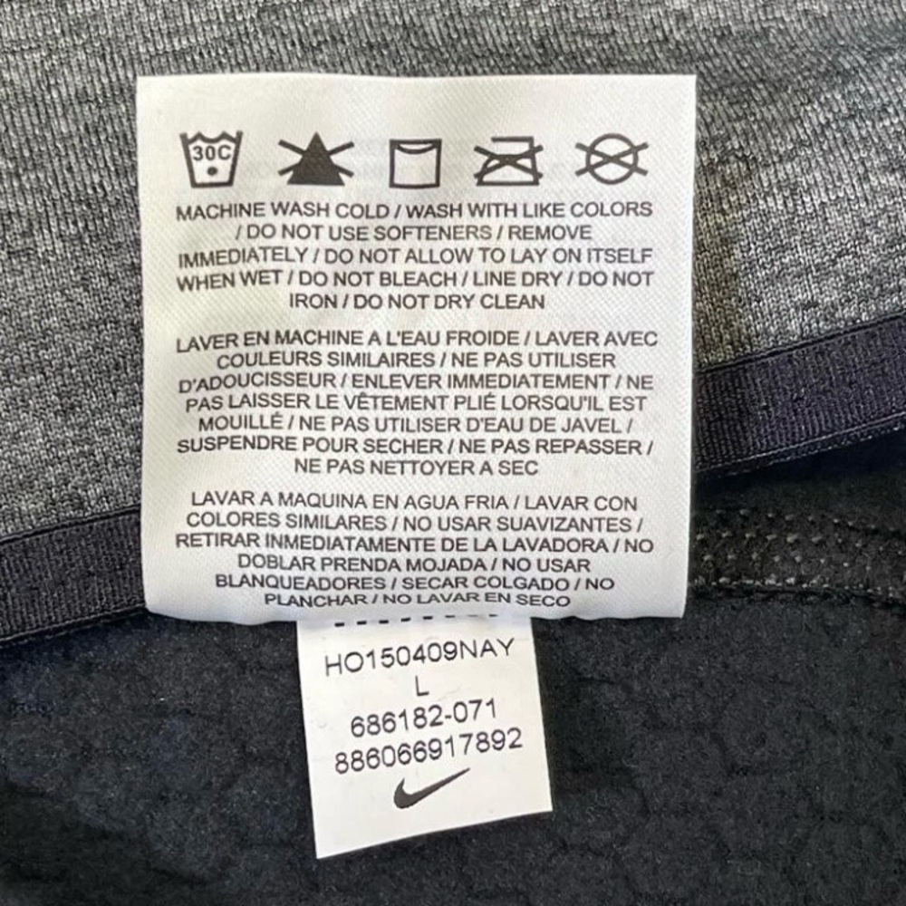 Nike Women 's Therma Sphere Training Vest Insulated Funnel Neck, Charcoal, Large - Picture 10 of 10